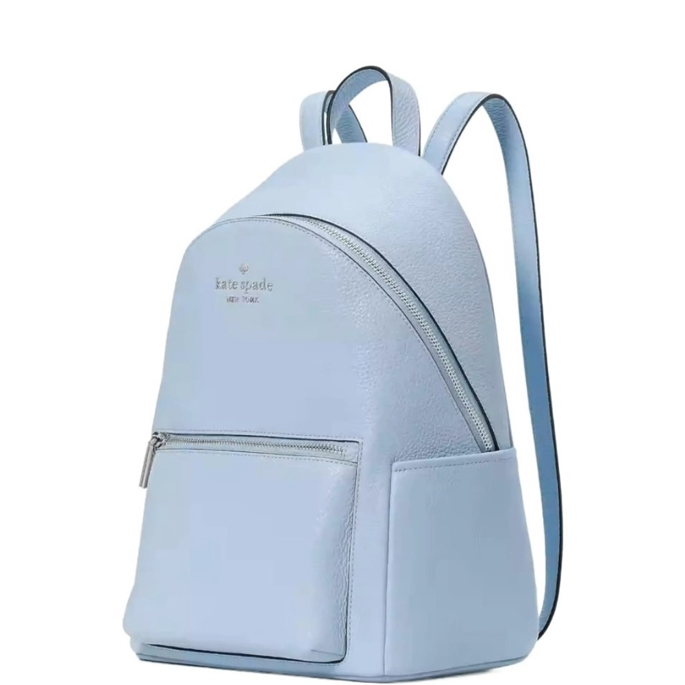 Kate Spade Blue Backpack Minimalist Design